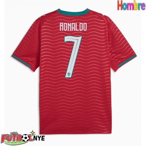 Camiseta Portugal Cristiano Ronaldo #7 Primera Equipación Mundial 2026 manga corta
